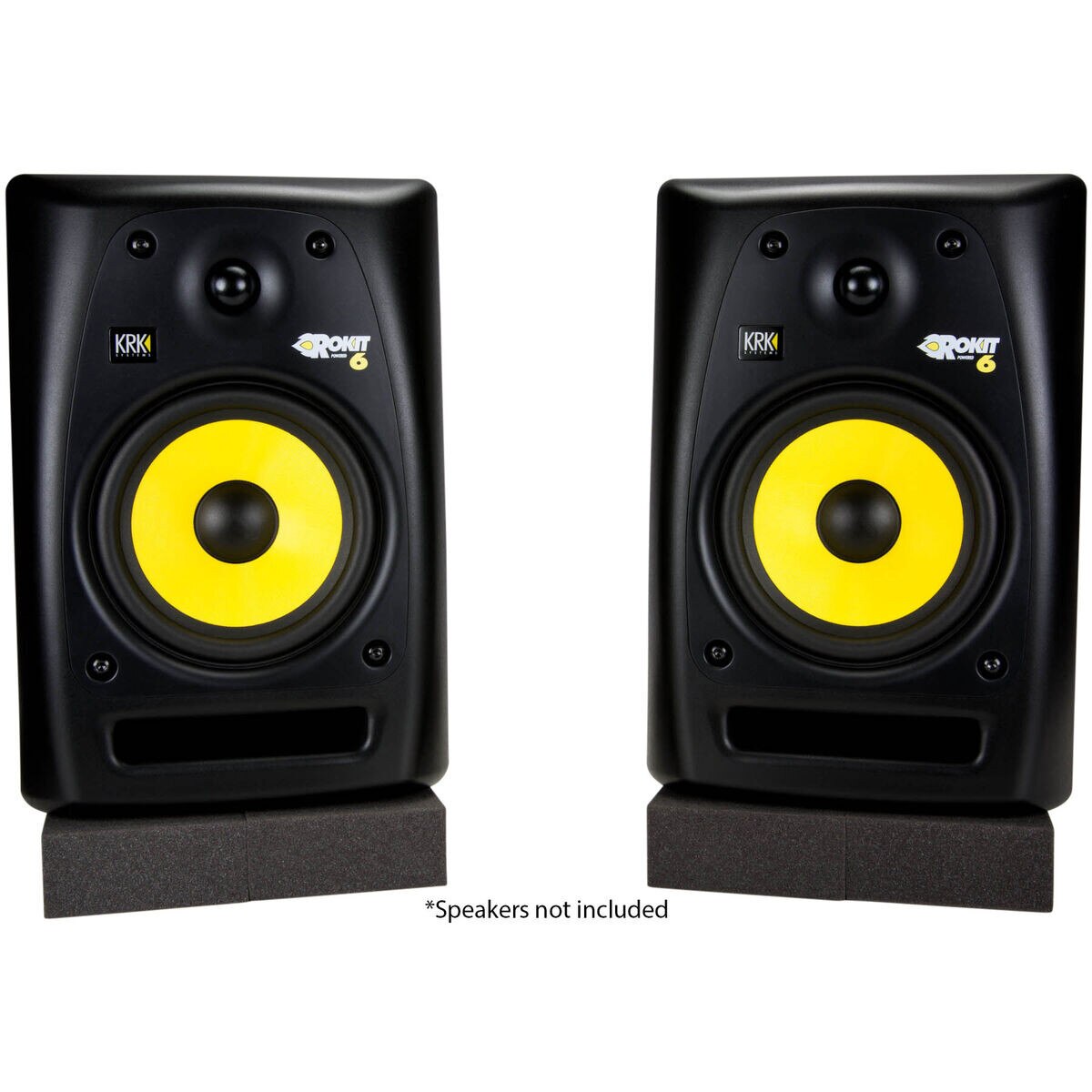 Talent MIW1 Studio Monitor Acoustic Isolation Pads Foam Wedge Set